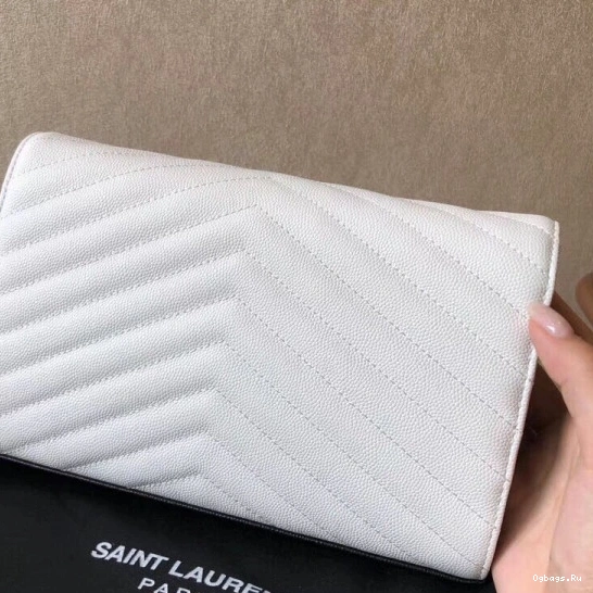 CHAIN CASSANDRE MATELASSÉ WALLET YSL 0718